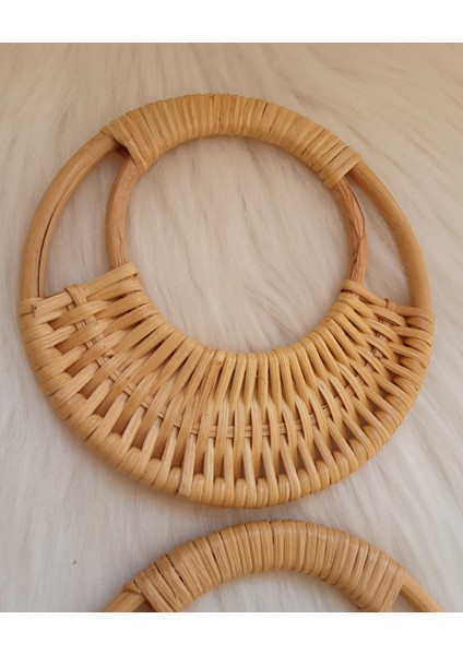 Bambu Çanta Sapı (Krem)