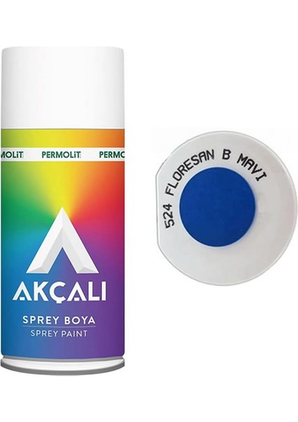 Sprey Boya 524 Florasan Boncuk Mavi 400 ml