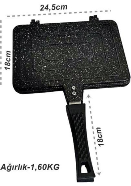 Ocak Üstü Granit Tost Makinası