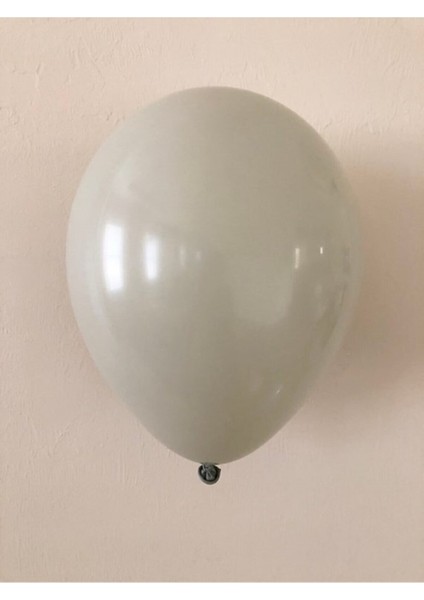 Retro Taş Rengi Latex Balon 10 Adet 12 Inç