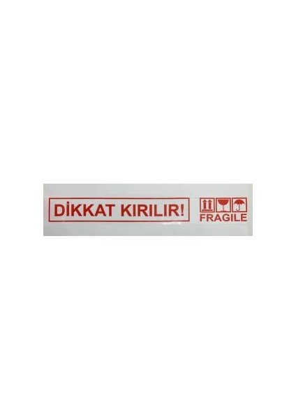 Office Mate Dıkkat Kırılır Baskılı Kolı Bantı 45X100MT.