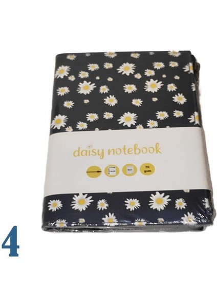 Lız Defter Papatya Desenlı Fermuarlı (Ptfrd)