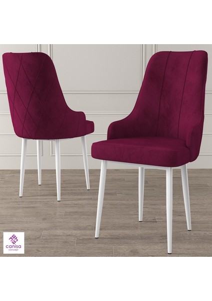 Concept Trex Serisi, 1.sınıf Babyface Kumaş Sandalye, Beyaz Metal Ayak