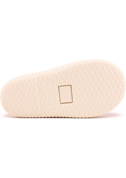 Çocuk Fildişi Sandalet Yaz Sezonu İçin Düz Topuklu Tekstil Malzeme Kız Çocuk indirimleri