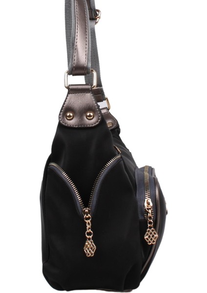 1398 Siyah Kurşun Suni Deri Bayan Çapraz Omuz Çantası indirimleri