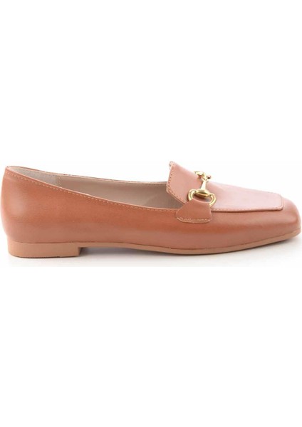 Taba Kadın Loafer Ayakkabı K01641165409