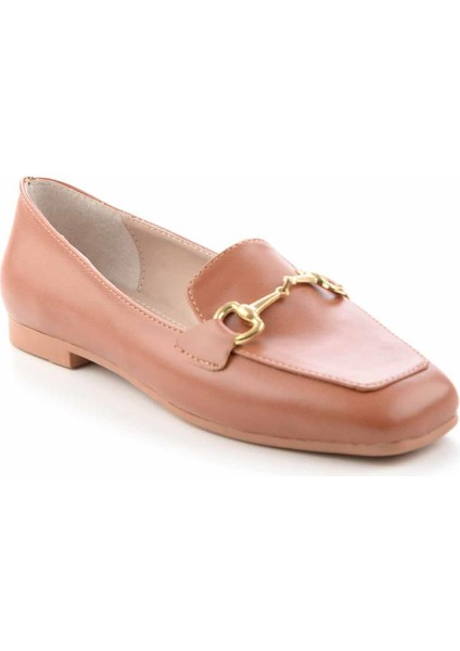 Taba Kadın Loafer Ayakkabı K01641165409