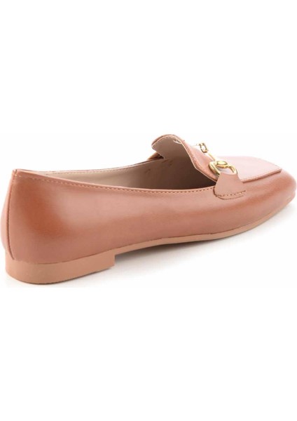 Taba Kadın Loafer Ayakkabı K01641165409