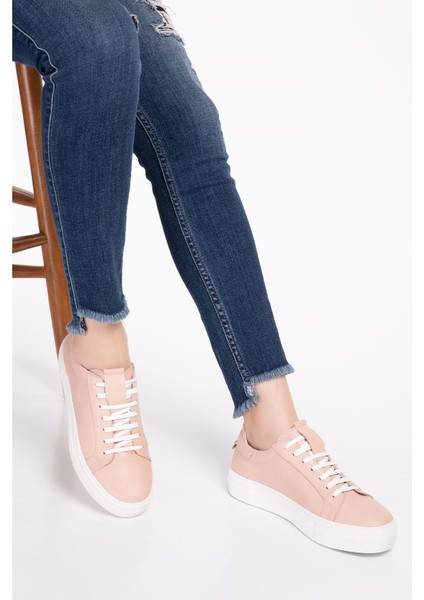 Anatomik Taban Spor Ayakkabı ALS.352 - Pudra - 39