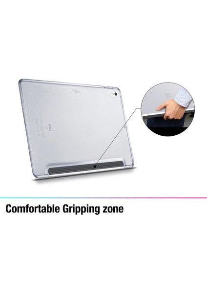 Apple ipad Pro 12.9 (2.nesil) 2017 Seri A1670,A1671,A1821 Stand Üzerinde Kullanmaya Özel Kapaksız Smart Kılıf
