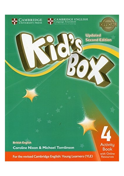 Cambridge Kids Box Updated Second Ed. 4sb With Online +Workbook