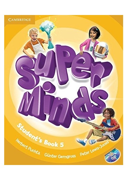 Cambridge Super Minds 5 Sb With Dvd+Workbook