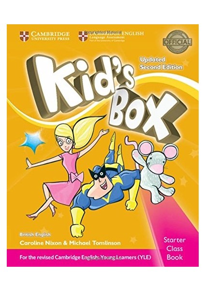 Cambridge Kids Box Upd. Starter Class Book With CD Rom