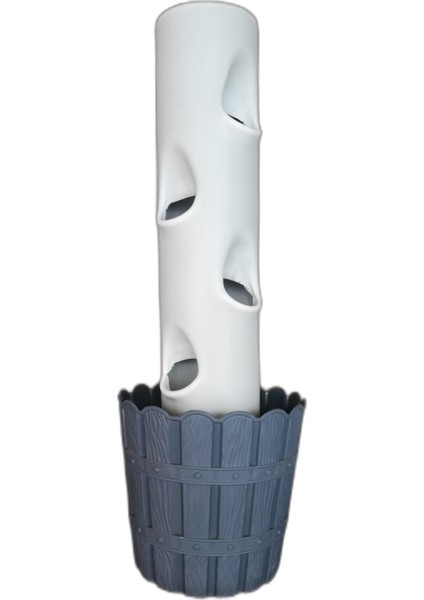 Pvc Dikey Saksı 50CM