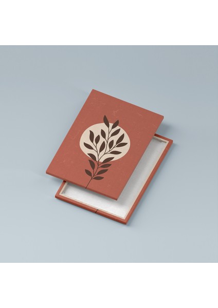 Minimal Botanik Bitkiler Kanvas Duvar Tablosu 3'lü Tablo Seti 40X55CM Botanical Wall Art Canvas