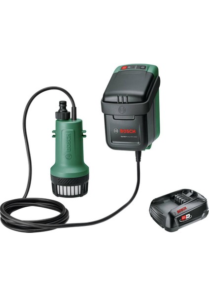 Gardenpump 18V-2000 Akülü Bahçe Pompası