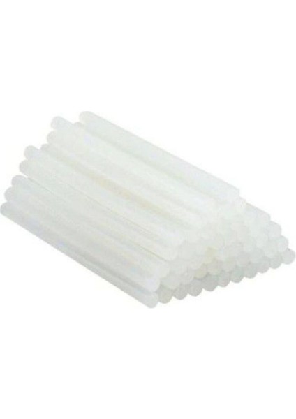 Sıcak Ince Mum Silikon 7 mm Boy 15 cm - 30 Adet