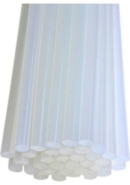 Sıcak Ince Mum Silikon 7 mm Boy 15 cm - 30 Adet