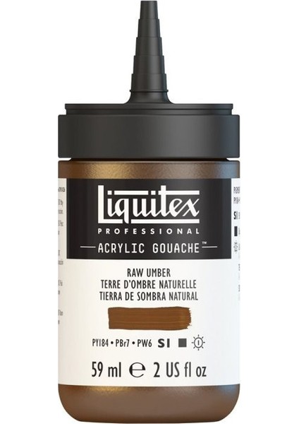 Professional Akrilik Guaj Boya 59 ml Raw Umber 331 S1
