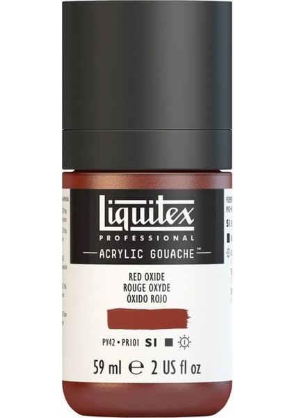 : Professional Akrilik Guaj Boya : 59 ml : Red Oxide 335 S1