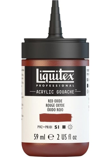: Professional Akrilik Guaj Boya : 59 ml : Red Oxide 335 S1