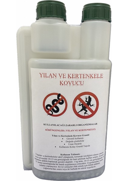 Bermet Kimya Yilan ve Kertenkele Kovucu Granül 1 kg