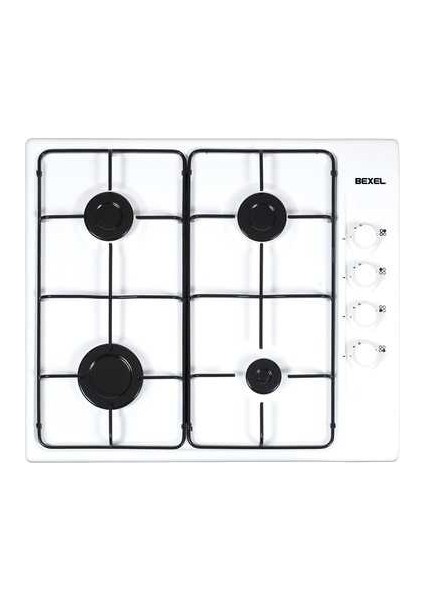 Bso S1W 111 Sf Lpg Beyaz Setüstü Ocak