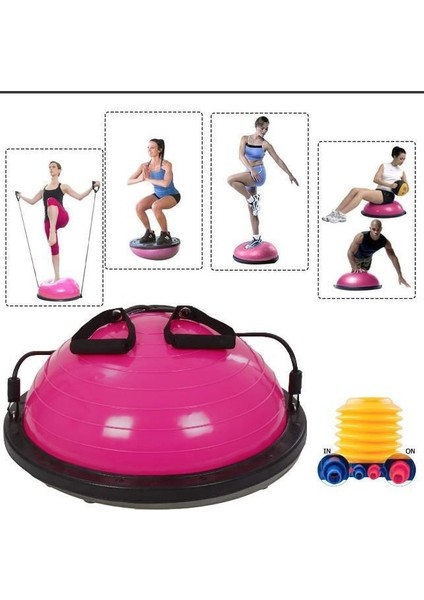 Bosu Ball Plates Denge Topu (Pembe) fiyatları