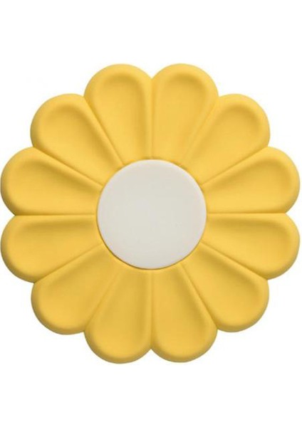 Çiçek Isıya Dayanıklı Silikon Mat Kaymaz Bardak Altlıkları Masa Servis Altlığı(Yurt Dışından)