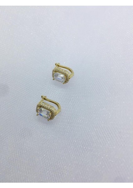 8 Ayar Altın Baget Küpe 3,77 gr