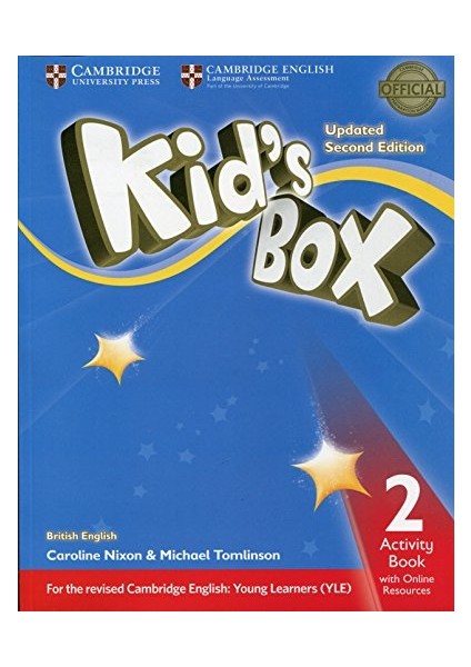 Cambridge Kids Box Updated Second Ed. 2sb With Online +Workbook