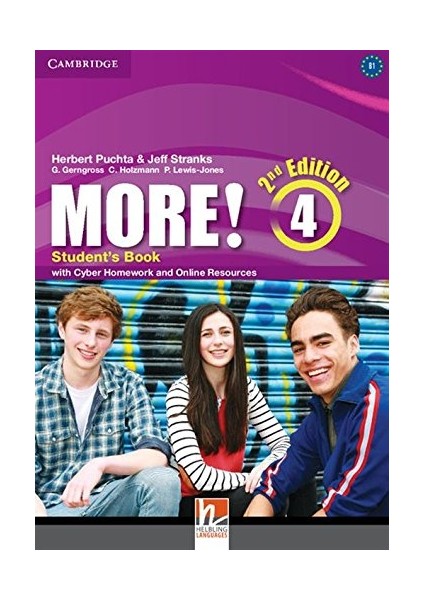 Cambridge More Second Ed. 4 Sb With Cyber Homework+Workbook