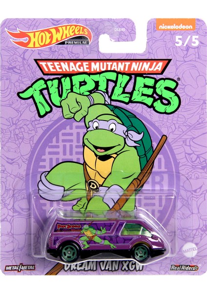 Hot Wheels Ninja Turtles Premium Arabalar Dream Van Xgw