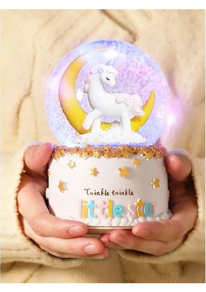Unicorn Büyük Boy Kar Küresi Işıklı Müzikli fiyatları