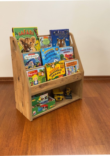 Çocuk Kitaplık Raf Montessori modelleri