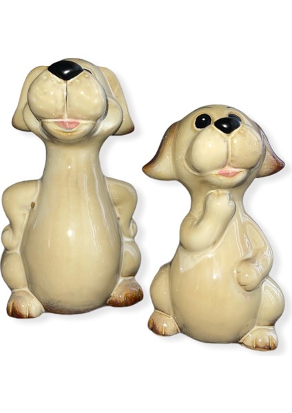Ikili Seramik Köpek Biblo fiyatları