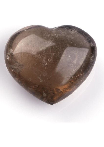 Dumanlı Kuvars Doğal Taş Kalp fiyatları