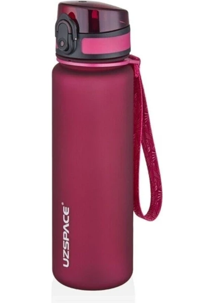 Uzspace 3053 Tritan Su Matarası Bpa 800 ml Kırmızı