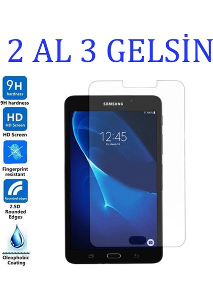 Samsung Tab 4 SM-T230 Temperli Cam Tablet Ekran Koruyucu