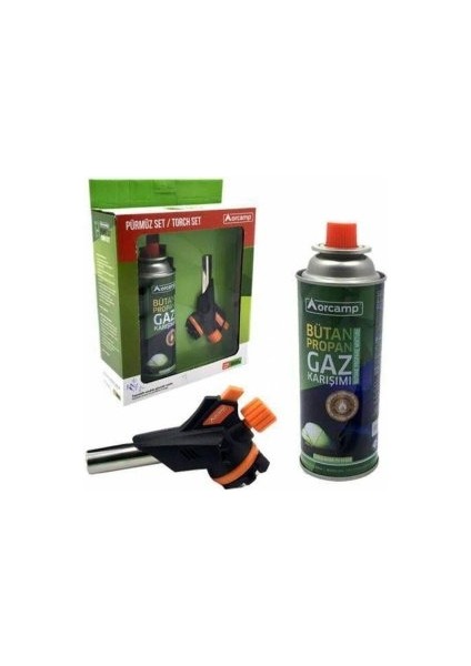 CX-500 Çakmaklı Kartuş Pürmüz Set ve 4 Adet 227 Gram Kartuş fiyatları