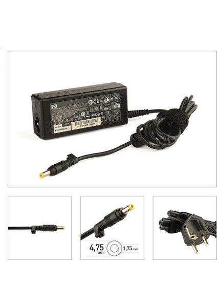 Ossa Hp 18.5V 3.5A 65W 4.8*1.7mm PPP009H, DC359A#ABA Şarj Adaptörü fiyatları