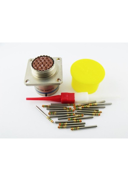 MS27656T15F19S Cırcular Connector Rcpt, Sıze 15, 19POS
