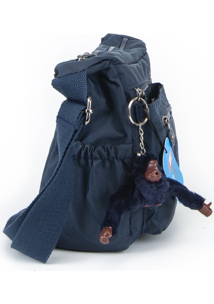 Kadın Lacivert Desenli Omuz Çantası Kırinkıl Askılı Çapraz Postacı Çanta Kılinkır Su Geçirmez 22X22X10CM indirimleri