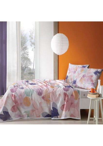 Çift Kişilik Pamuk Pike Takımı Magnolia Turuncu