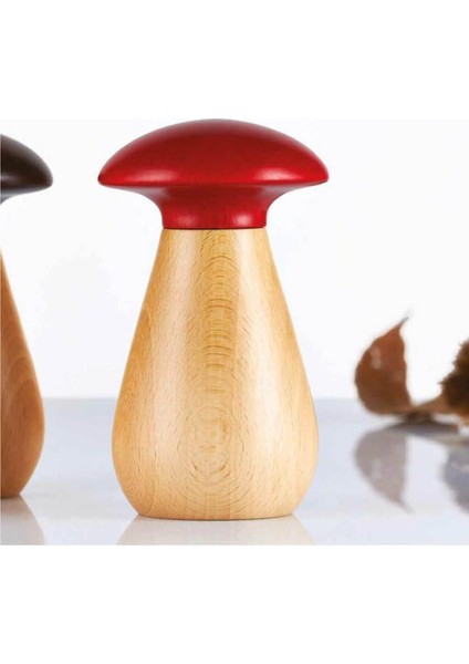 Mantar Baharat Değirmeni Kırmızı 13,5 cm