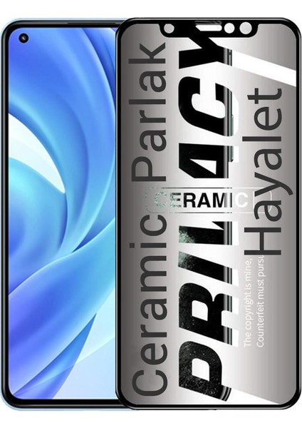 Xiaomi Mi 11 Lite Hayalet Ekran Koruyucu Parlak Seramik