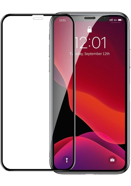 Apple iPhone Xr Ekran Koruyucu 6d Premium Seri Full Büyük Kavisli