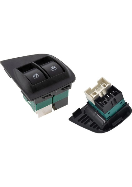 Fiat Doblo, Fiorino - Ön Sol Çiftli Cam Açma Anahtarı - 10 Pin
