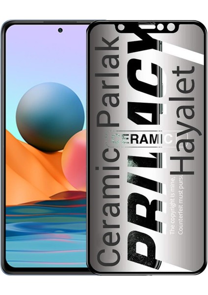 Xiaomi Redmi Note 10 Pro Hayalet Ekran Koruyucu Parlak Seramik
