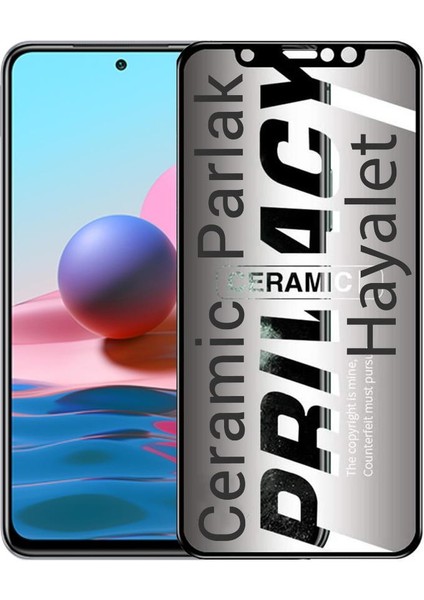 Xiaomi Redmi Note 10 Hayalet Ekran Koruyucu Parlak Seramik fiyatları